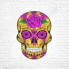 Load image into Gallery viewer, skull 10 Cotton Linen Wall Tapestry 51"x 60"