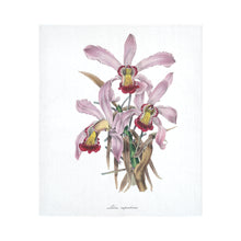 Load image into Gallery viewer, Laelia Superbiens Cotton Linen Wall Tapestry 51"x 60"