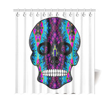 Load image into Gallery viewer, skull 6 Shower Curtain 69"x70"