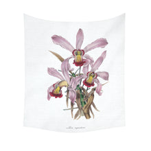 Load image into Gallery viewer, Laelia Superbiens Cotton Linen Wall Tapestry 51"x 60"