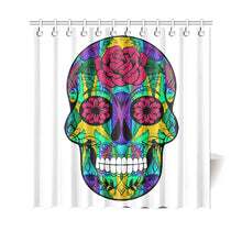 Load image into Gallery viewer, skull 12 Shower Curtain 69"x70"