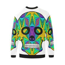 Load image into Gallery viewer, skull 9 Men's Oversized Fleece Crew Sweatshirt/Large Size(Model H18)