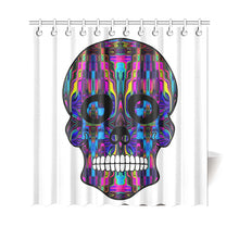 Load image into Gallery viewer, skull 3 Shower Curtain 69"x70"