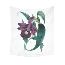 Load image into Gallery viewer, Sobralia macantha splenda Cotton Linen Wall Tapestry 51"x 60"