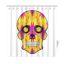 Load image into Gallery viewer, skull 7 Shower Curtain 72"x72"