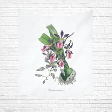 Load image into Gallery viewer, Epidendrum Phaeniceum Cotton Linen Wall Tapestry 51"x 60"