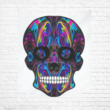 Load image into Gallery viewer, skull 4 Cotton Linen Wall Tapestry 51"x 60"