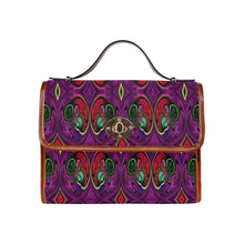 Load image into Gallery viewer, stained glass pattern 4 aa Waterproof Canvas Bag/All Over Print (Model 1641)