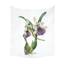Load image into Gallery viewer, Miltonia Spectabilis Cotton Linen Wall Tapestry 51"x 60"