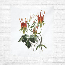 Load image into Gallery viewer, aquilea skimmer Cotton Linen Wall Tapestry 51"x 60"