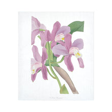 Load image into Gallery viewer, Cattleya Harrisonia Cotton Linen Wall Tapestry 51"x 60"
