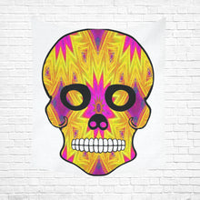 Load image into Gallery viewer, skull 7 Cotton Linen Wall Tapestry 51"x 60"