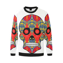 Load image into Gallery viewer, skull 8 Men's Oversized Fleece Crew Sweatshirt/Large Size(Model H18)