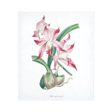 Load image into Gallery viewer, Laelia Autumnalis Cotton Linen Wall Tapestry 51"x 60"