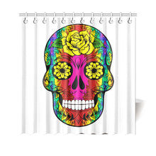 Load image into Gallery viewer, skull 11 Shower Curtain 69"x70"