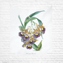 Load image into Gallery viewer, Galeandra Baueri Cotton Linen Wall Tapestry 51"x 60"