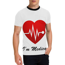 Load image into Gallery viewer, I&#39;m Medical Men&#39;s All Over Print T-Shirt with Chest Pocket (Model T56)