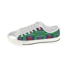 Load image into Gallery viewer, pattern 316 Women&#39;s Classic Canvas Shoes (Model 018)