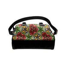 Load image into Gallery viewer, stained glass pattern 8 aa Shoulder Handbag (Model 1634)