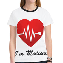 Load image into Gallery viewer, I&#39;m Medical New All Over Print T-shirt for Women (Model T45)