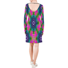 Load image into Gallery viewer, 308 Long Sleeve String Tie Dress (Model D54)
