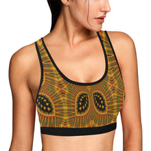 Load image into Gallery viewer, 500 Women&#39;s All Over Print Sports Bra (Model T52)