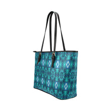 Load image into Gallery viewer, pattern 300 Leather Tote Bag/Small (Model 1651)