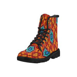 pattern 307 Martin Boots for Men (Black) (Model 1203H)