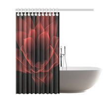 Load image into Gallery viewer, floral fract 3 red Shower Curtain 69"x70"
