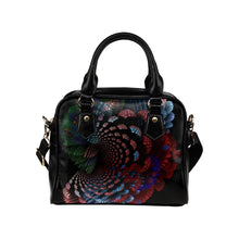 Load image into Gallery viewer, fractal spiral 2 Shoulder Handbag (Model 1634)