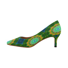Load image into Gallery viewer, pattern 309 Women's Pointed Toe Low Heel Pumps (Model 053)