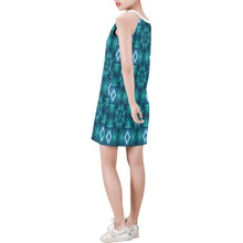 Load image into Gallery viewer, pattern 300 Sleeveless V Neck Dress (Model D55)