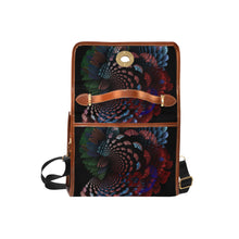 Load image into Gallery viewer, fractal spiral 2 Waterproof Canvas Bag/All Over Print (Model 1641)