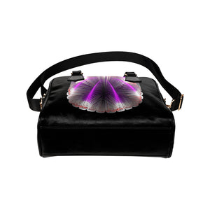 floral fract 11 Shoulder Handbag (Model 1634)