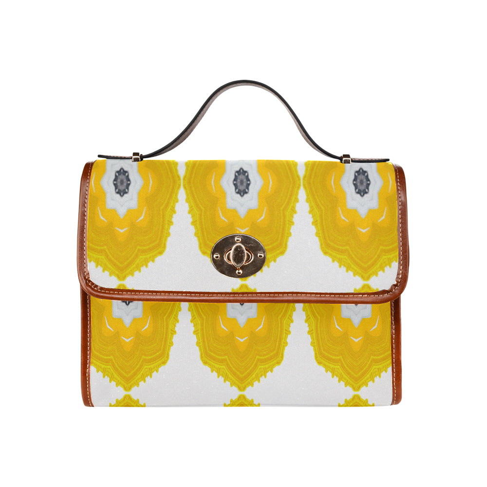 HL2 Waterproof Canvas Bag/All Over Print (Model 1641)