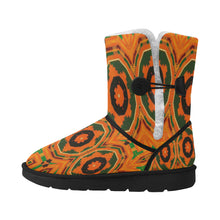 Load image into Gallery viewer, Kente 1 Unisex Single Button Snow Boots (Model 051)