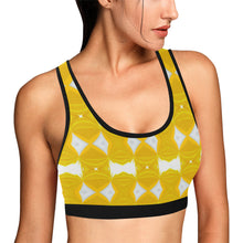 Load image into Gallery viewer, HL3 Women&#39;s All Over Print Sports Bra (Model T52)