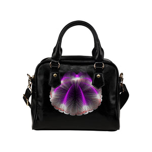 floral fract 11 Shoulder Handbag (Model 1634)