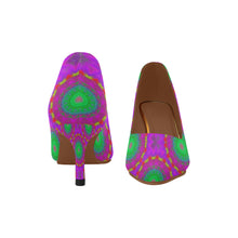 Load image into Gallery viewer, pattern 310 Women's Pointed Toe Low Heel Pumps (Model 053)