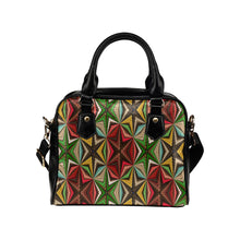Load image into Gallery viewer, stained glass pattern 8 aa Shoulder Handbag (Model 1634)