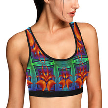 Load image into Gallery viewer, pattern 316 Women&#39;s All Over Print Sports Bra (Model T52)