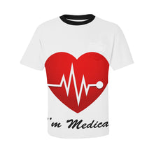 Load image into Gallery viewer, I&#39;m Medical Men&#39;s All Over Print T-Shirt with Chest Pocket (Model T56)