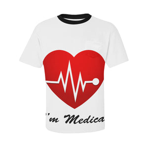 I'm Medical Men's All Over Print T-Shirt with Chest Pocket (Model T56)