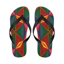 Load image into Gallery viewer, pattern 319 Flip Flops for Men/Women (Model 040)