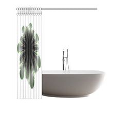 Load image into Gallery viewer, floral fract 9 Shower Curtain 72"x72"