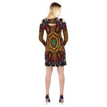 Load image into Gallery viewer, 501 Cold Shoulder Long Sleeve Dress (Model D37)