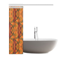 Load image into Gallery viewer, Kente 8 Shower Curtain 72&quot;x72&quot;