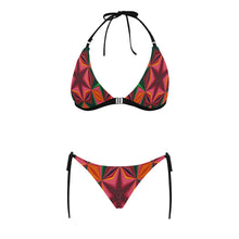 Load image into Gallery viewer, pattern 320 Buckle Front Halter Bikini Swimsuit (Model S08)