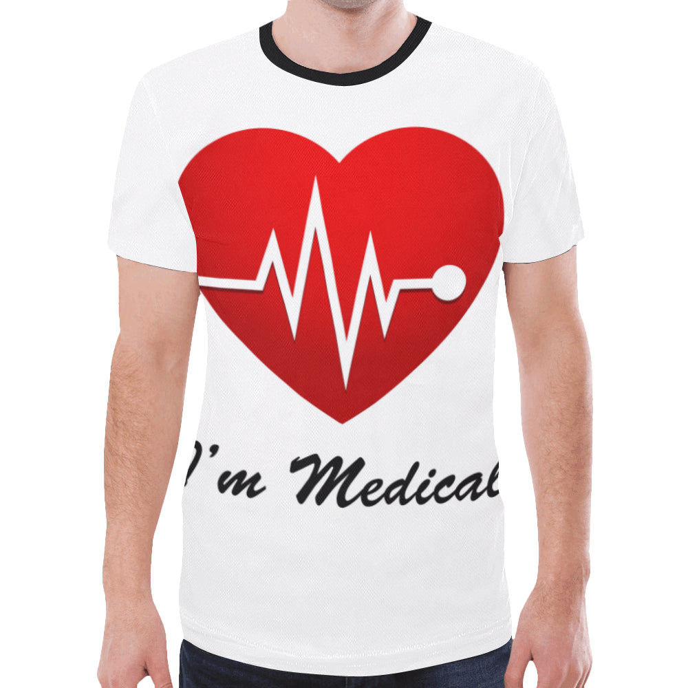 I'm Medical New All Over Print T-shirt for Men (Model T45)