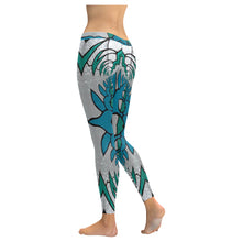 Load image into Gallery viewer, stained glass pattern 1aa Low Rise Leggings (Invisible Stitch) (Model L05)